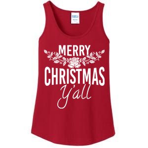 Marry Christmas Y'all Ladies Essential Tank