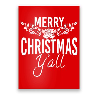 Marry Christmas Y'all Poster