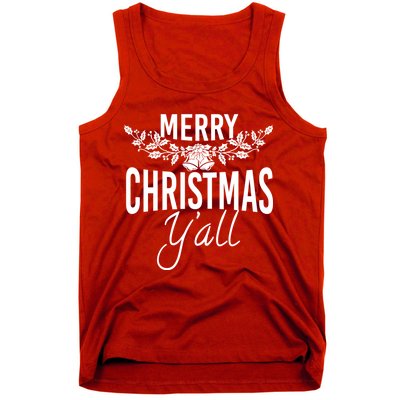 Marry Christmas Y'all Tank Top