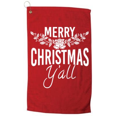 Marry Christmas Y'all Golf Towel