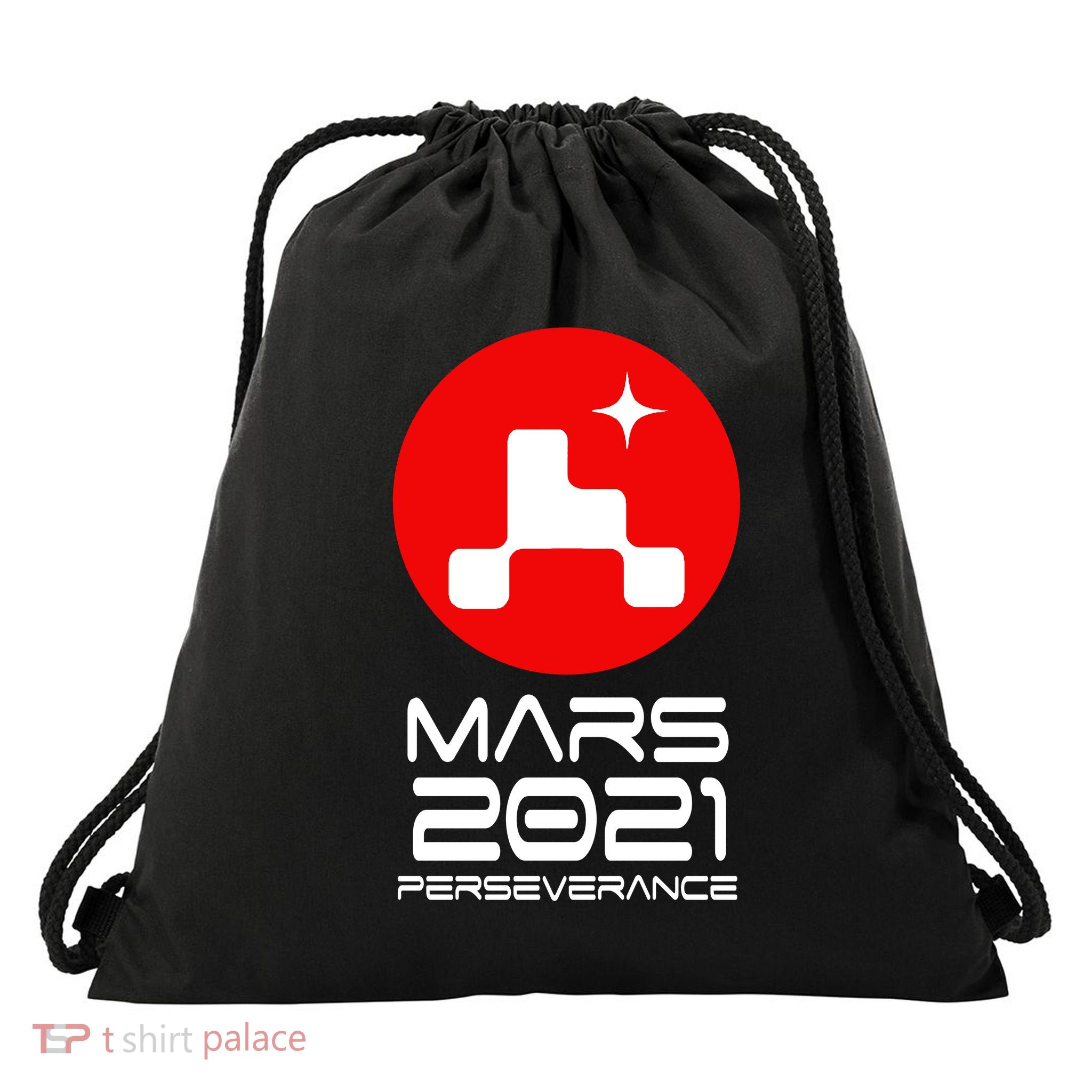 Mars 2021 Perseverance Drawstring Bag