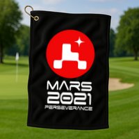 Mars 2021 Perseverance Golf Towel