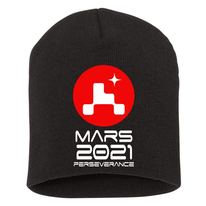 Mars 2021 Perseverance Short Acrylic Beanie