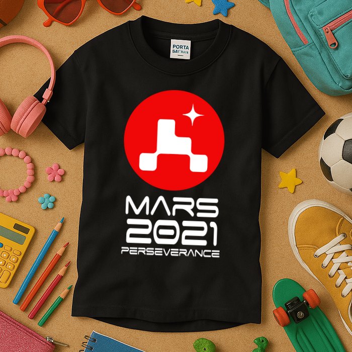 Mars 2021 Perseverance Kids T-Shirt
