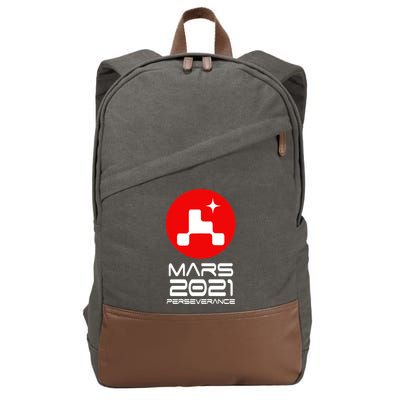 Mars 2021 Perseverance Cotton Canvas Backpack