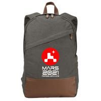Mars 2021 Perseverance Cotton Canvas Backpack