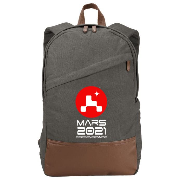 Mars 2021 Perseverance Cotton Canvas Backpack
