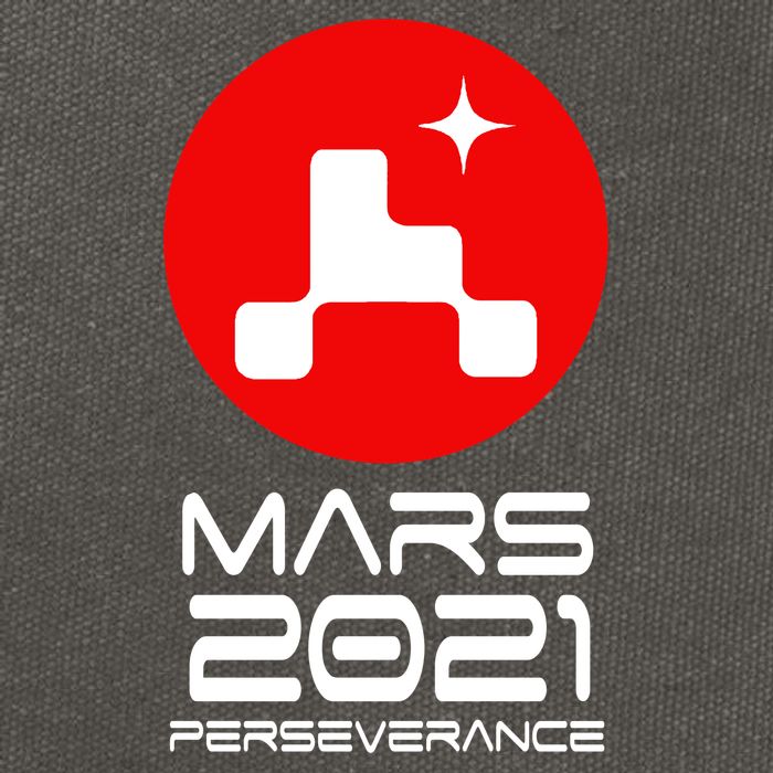 Mars 2021 Perseverance Cotton Canvas Backpack