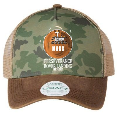 Mars Rover Landing Perseverance Legacy Tie Dye Trucker Hat