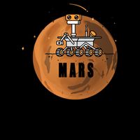 Mars Rover Landing Perseverance 16oz Travel Tumbler