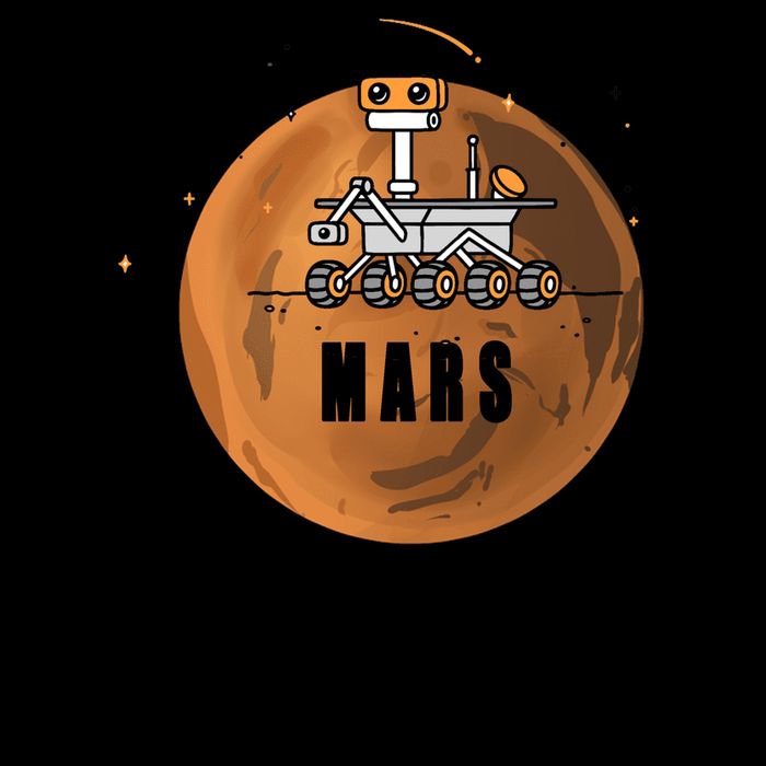Mars Rover Landing Perseverance 16oz Travel Tumbler