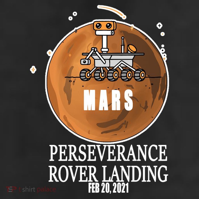 Mars Rover Landing Perseverance Trucker Hat
