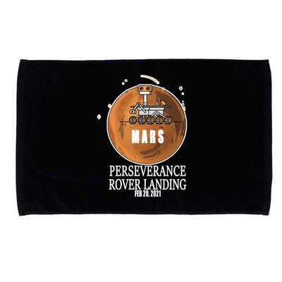 Mars Rover Landing Perseverance Microfiber Hand Towel