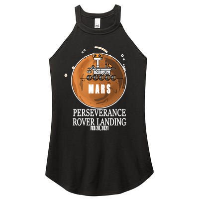 Mars Rover Landing Perseverance Women's Perfect Tri Rocker Tank
