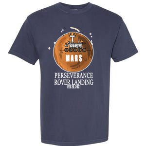 Mars Rover Landing Perseverance Garment-Dyed Heavyweight T-Shirt