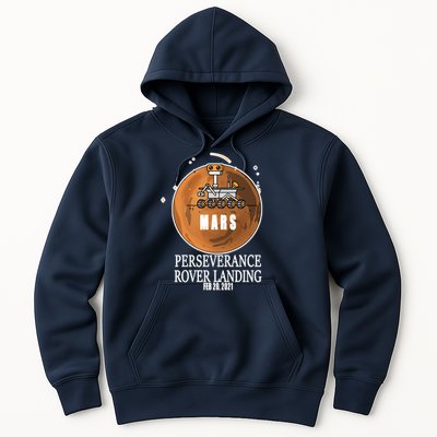 Mars Rover Landing Perseverance Hoodie