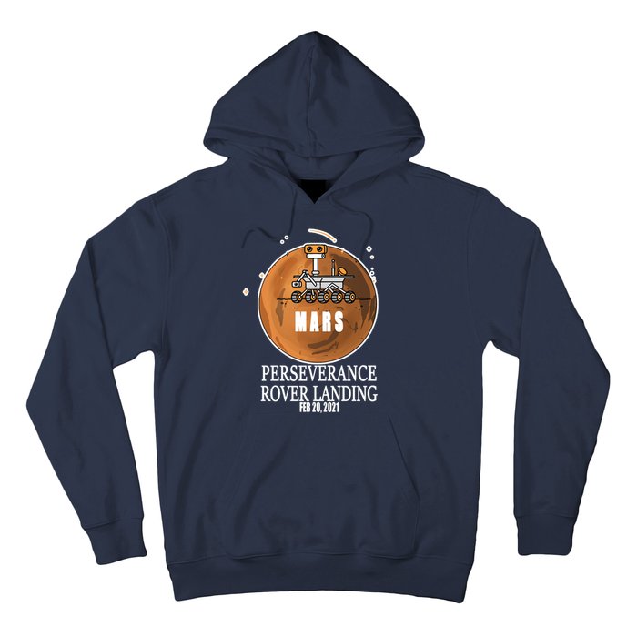 Mars Rover Landing Perseverance Hoodie