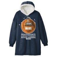 Mars Rover Landing Perseverance Hooded Wearable Blanket