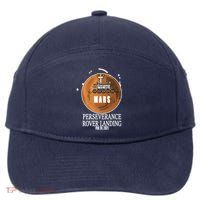 Mars Rover Landing Perseverance 7-Panel Snapback Hat