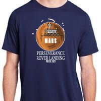 Mars Rover Landing Perseverance Adult ChromaSoft Performance T-Shirt