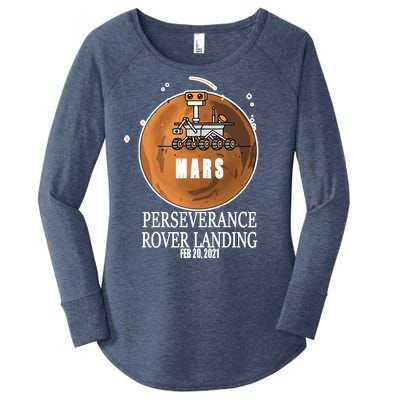 Mars Rover Landing Perseverance Women's Perfect Tri Tunic Long Sleeve Shirt