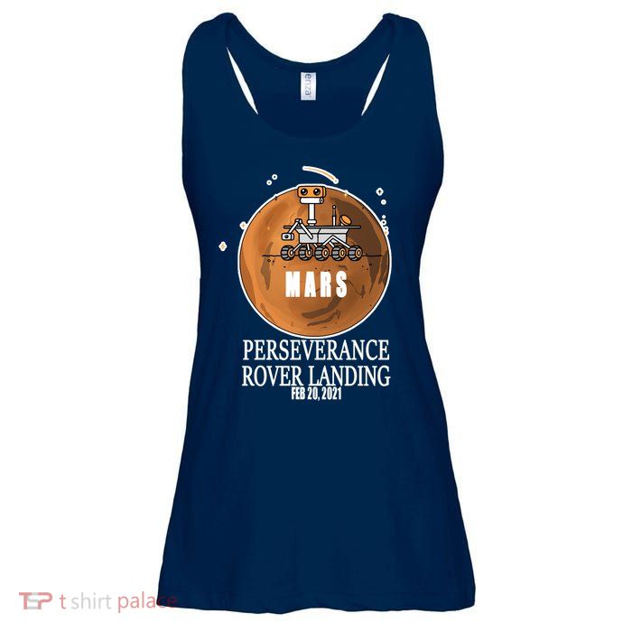 Mars Rover Landing Perseverance Ladies Essential Flowy Tank
