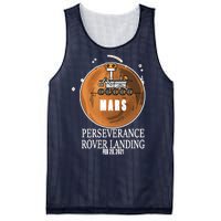 Mars Rover Landing Perseverance Mesh Reversible Basketball Jersey Tank