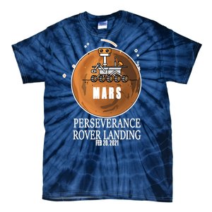 Mars Rover Landing Perseverance Tie-Dye T-Shirt