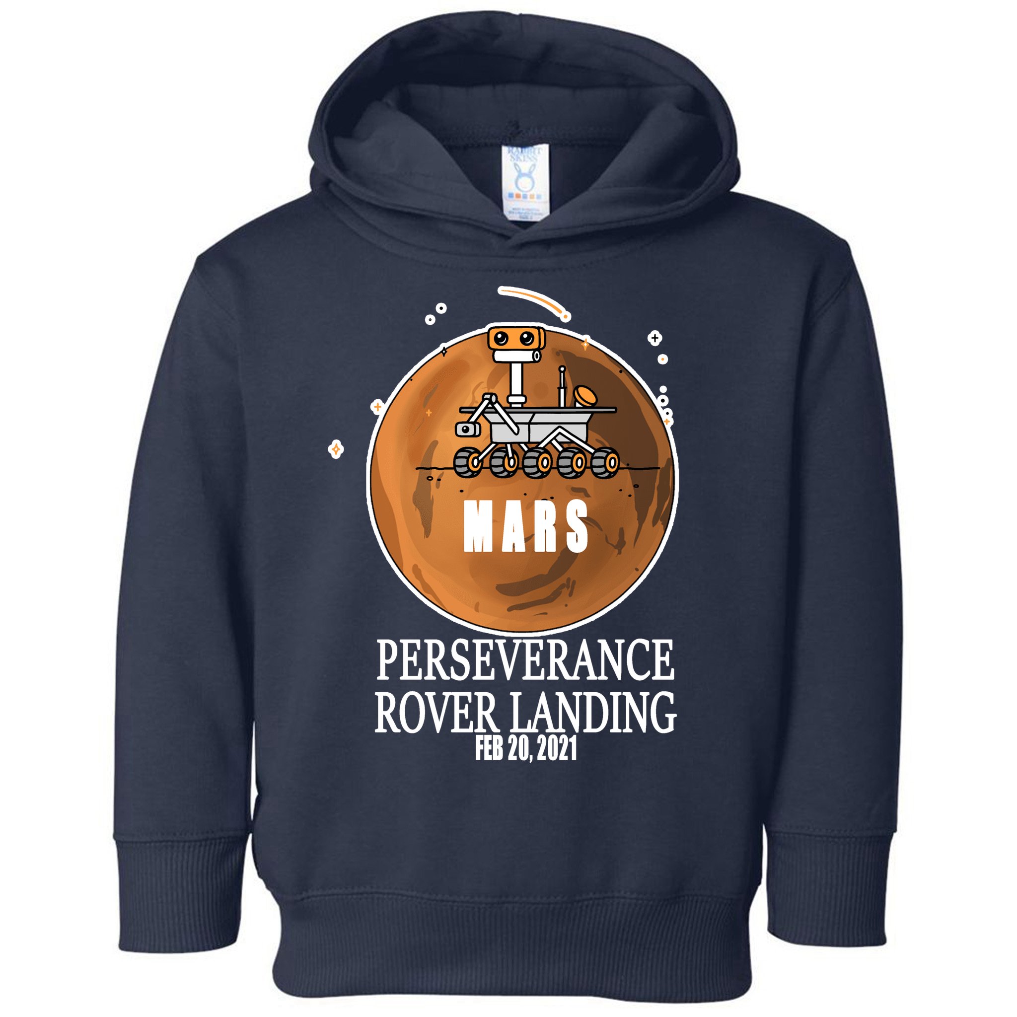 Mars Rover Landing Perseverance Toddler Hoodie
