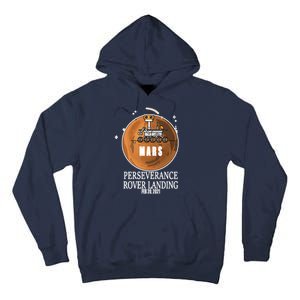 Mars Rover Landing Perseverance Tall Hoodie