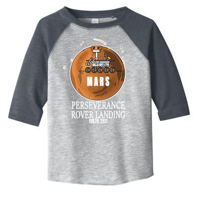 Mars Rover Landing Perseverance Toddler Fine Jersey T-Shirt