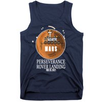 Mars Rover Landing Perseverance Tank Top