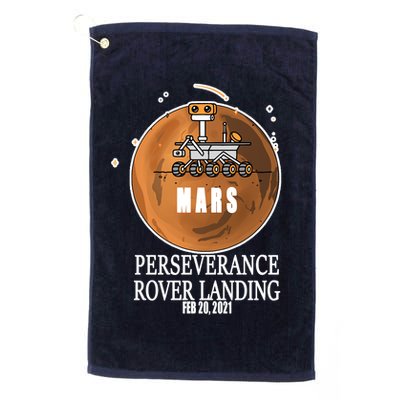 Mars Rover Landing Perseverance Golf Towel