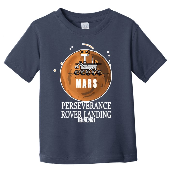 Mars Rover Landing Perseverance Toddler T-Shirt