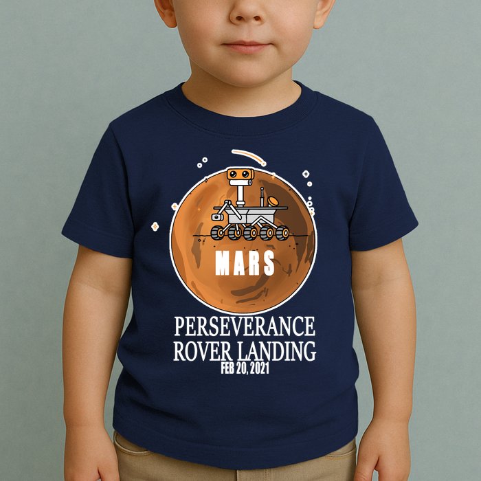 Mars Rover Landing Perseverance Toddler T-Shirt