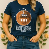 Mars Rover Landing Perseverance Womens T-Shirt