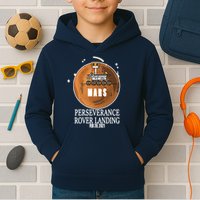 Mars Rover Landing Perseverance Kids Hoodie