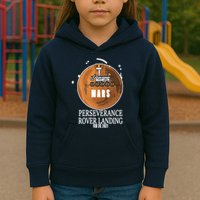 Mars Rover Landing Perseverance Kids Hoodie