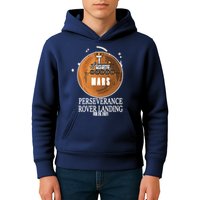 Mars Rover Landing Perseverance Kids Hoodie