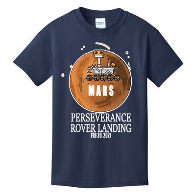 Mars Rover Landing Perseverance Kids T-Shirt
