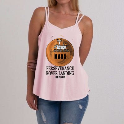 Mars Rover Landing Perseverance Women's Strappy Tank