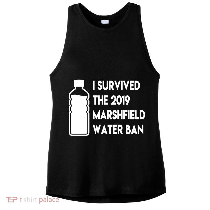 Marshfield water ban  Ladies PosiCharge Tri-Blend Wicking Tank