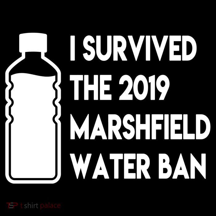 Marshfield water ban  Button