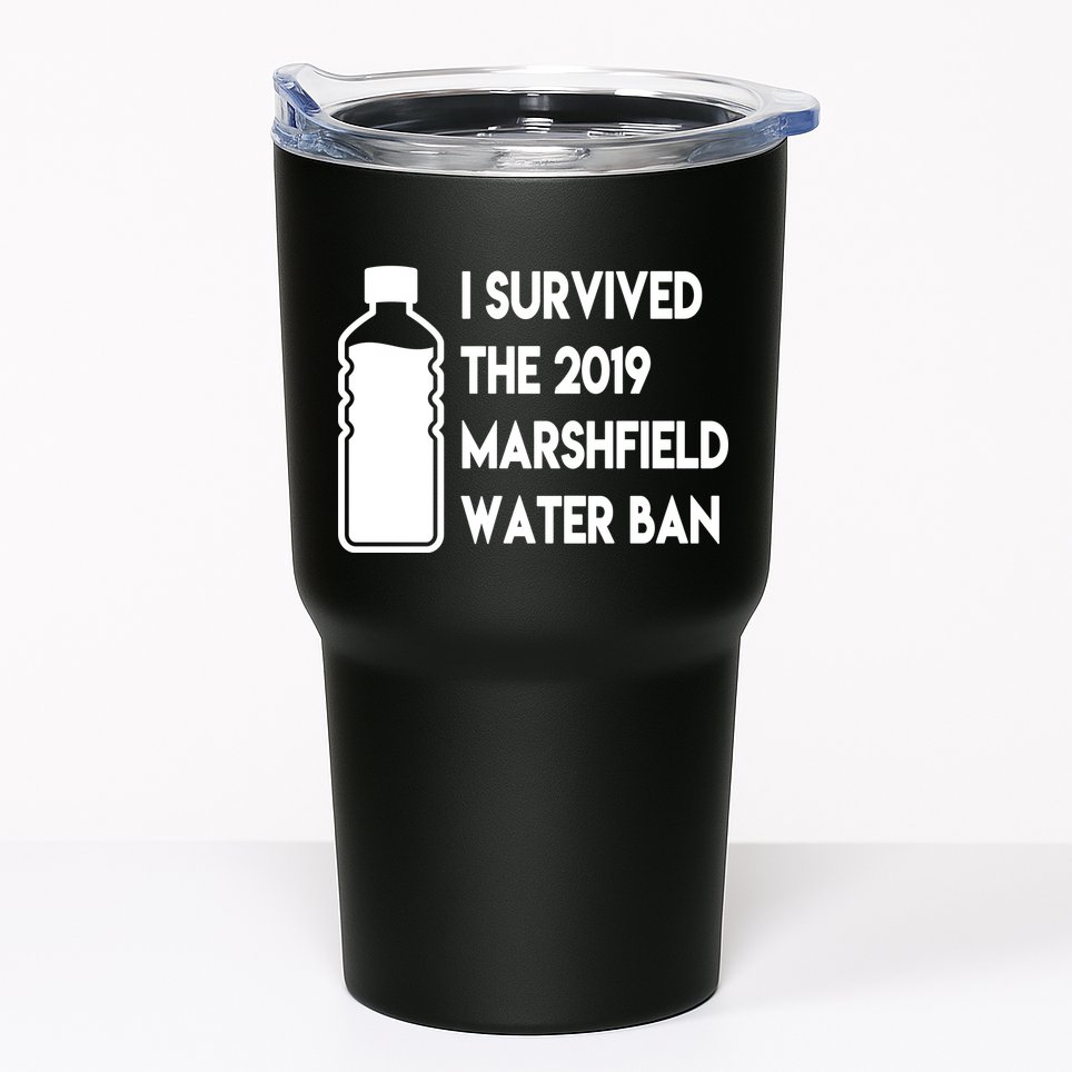 Marshfield water ban  Tumbler