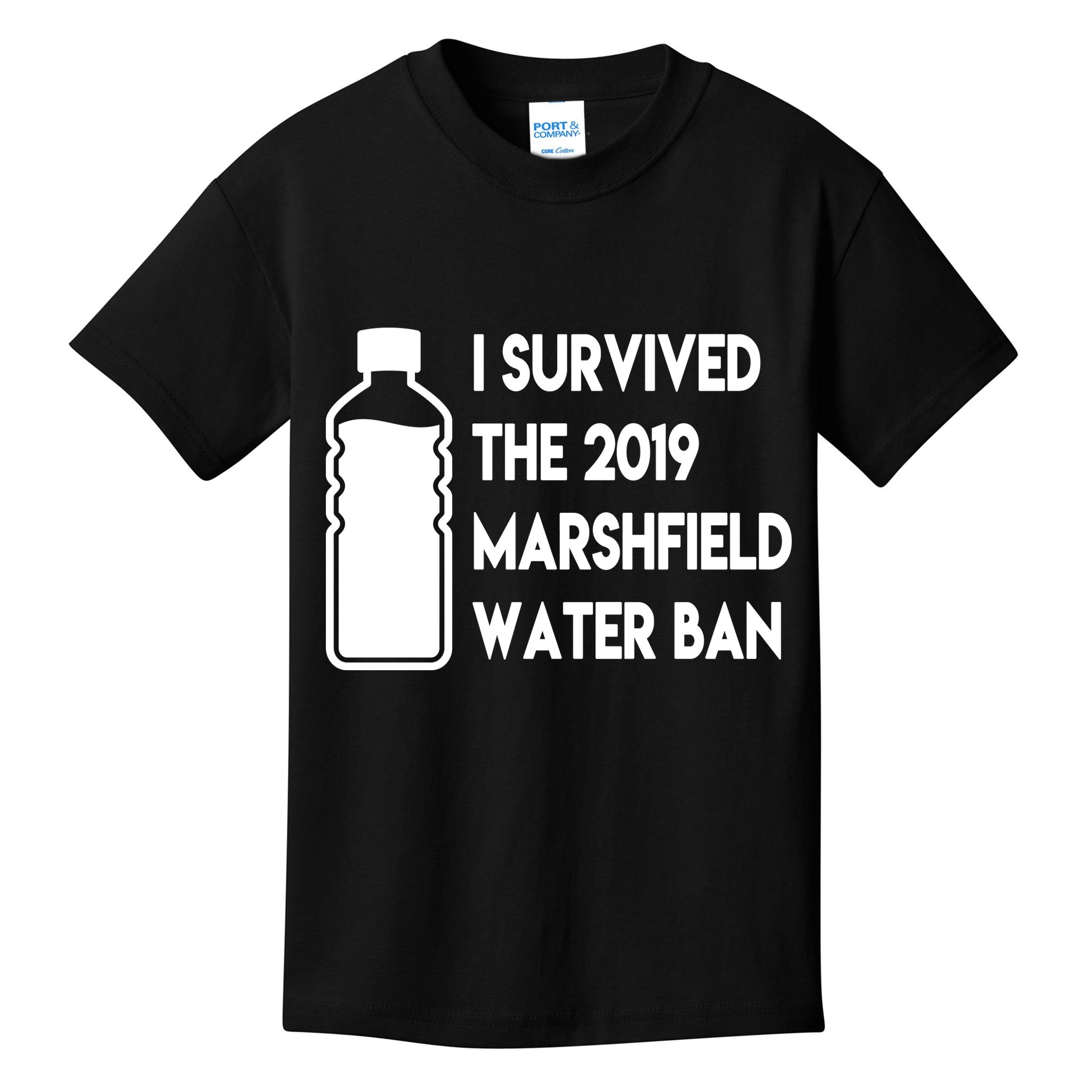 Marshfield water ban  Kids T-Shirt