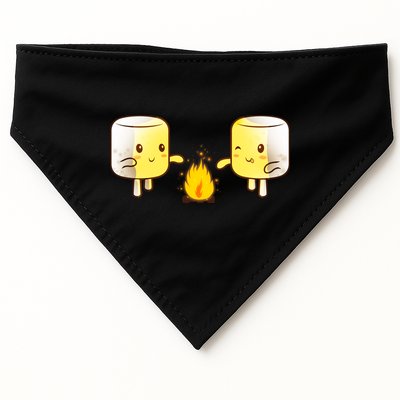 Marshmallow Roast USA-Made Doggie Bandana
