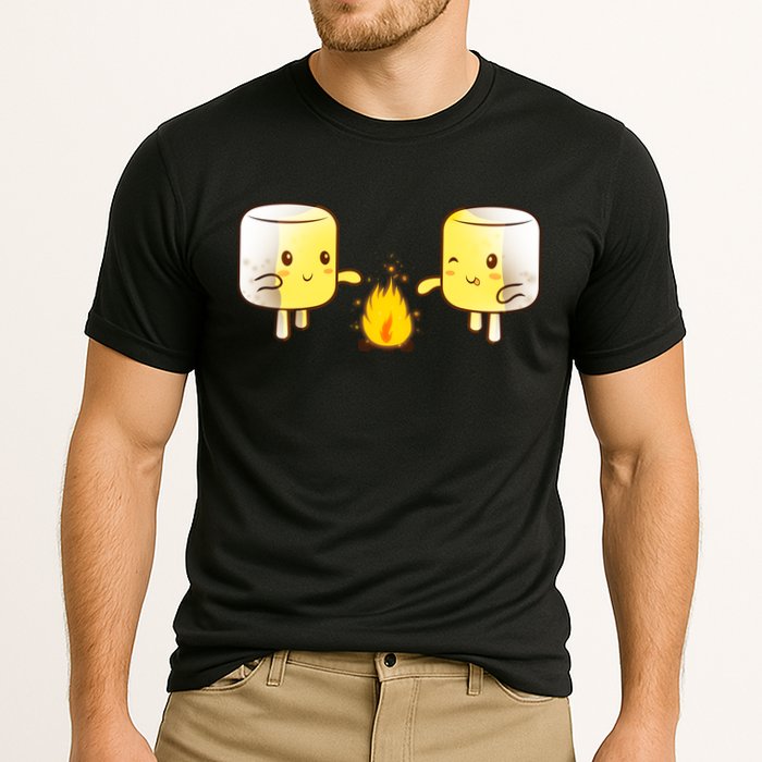 Marshmallow Roast Cooling Performance Crew T-Shirt
