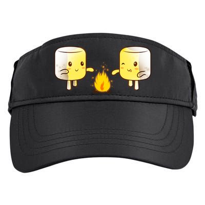 Marshmallow Roast Adult Drive Performance Visor