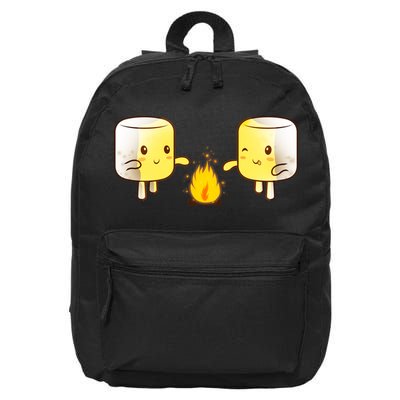 Marshmallow Roast 16 in Basic Backpack