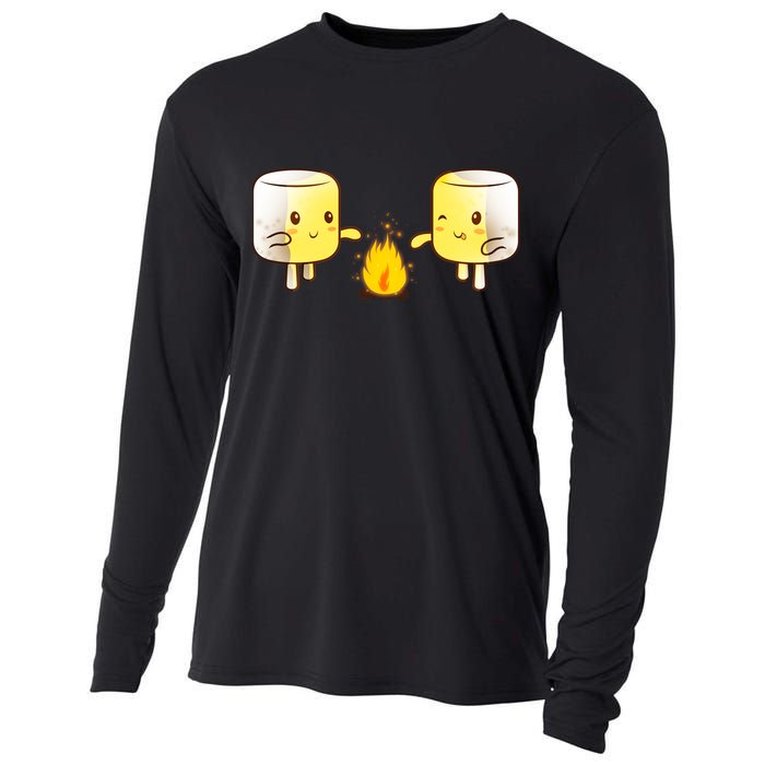 Marshmallow Roast Cooling Performance Long Sleeve Crew